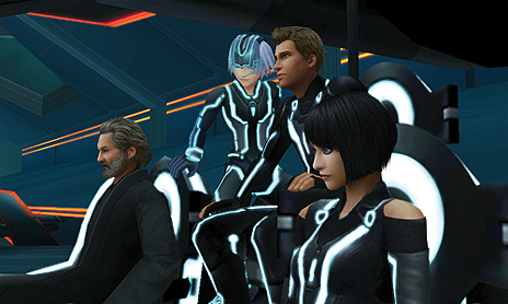 画像ギャラリー No.025のサムネイル画像 / 「KINGDOM HEARTS 3D [Dream Drop Distance]」，「トロン・レガシー」モチーフのワールド「The Grid」の情報を中心に搭載システムなどを公開