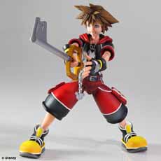 画像ギャラリー No.002のサムネイル画像 / 「KINGDOM HEARTS 3D」のアクションフィギュア「PLAY ARTS改 -KAI- ソラ/リク」が8月上旬に発売。3種類の武器や手のパーツを組み合わせてポージングを楽しめる