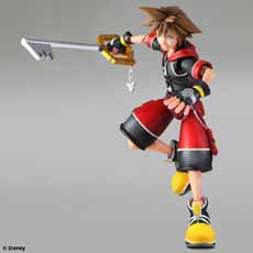画像ギャラリー No.003のサムネイル画像 / 「KINGDOM HEARTS 3D」のアクションフィギュア「PLAY ARTS改 -KAI- ソラ/リク」が8月上旬に発売。3種類の武器や手のパーツを組み合わせてポージングを楽しめる