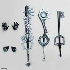 画像ギャラリー No.016のサムネイル画像 / 「KINGDOM HEARTS 3D」のアクションフィギュア「PLAY ARTS改 -KAI- ソラ/リク」が8月上旬に発売。3種類の武器や手のパーツを組み合わせてポージングを楽しめる