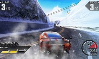 画像ギャラリー No.008のサムネイル画像 / バンダイナムコゲームス,3DS用「リッジレーサー 3D」の最新情報を公開。本作では,奥行き感のある画面での熱い駆け引きや豪速なドリフトが楽しめる