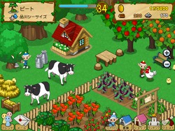 画像ギャラリー No.005のサムネイル画像 / あの「牧場物語」がブラウザゲームに。「みんなで牧場物語」で，ほかのプレイヤーと一緒に牧場生活を楽しもう