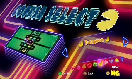 画像ギャラリー No.028のサムネイル画像 / 登場コースは過去最多。「PAC-MAN Championship Edition DX」，異なる特性のコースやさまざまなルールの競技の内容をチェックしよう