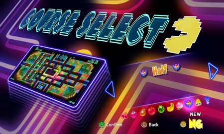 画像ギャラリー No.029のサムネイル画像 / 登場コースは過去最多。「PAC-MAN Championship Edition DX」，異なる特性のコースやさまざまなルールの競技の内容をチェックしよう