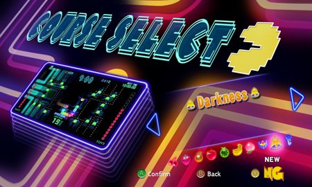 画像ギャラリー No.030のサムネイル画像 / 登場コースは過去最多。「PAC-MAN Championship Edition DX」，異なる特性のコースやさまざまなルールの競技の内容をチェックしよう