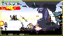 画像ギャラリー No.047のサムネイル画像 / RTS風からRPG風へ新装開店したリズムアクションバトルゲーム「パタポン 3」。パタポンにハマった西川善司がその熱い思いと一緒に紹介