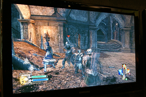 画像ギャラリー No.004のサムネイル画像 / ［E3 2011］「指輪物語」のアクションRPG「The Lord of the Rings: War in the North」は，人間，エルフ，ドワーフの3種族による協力プレイがグッとくる
