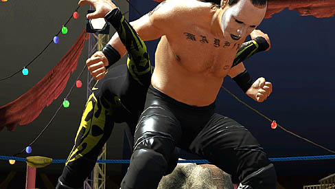 画像ギャラリー No.003のサムネイル画像 / メキシカンプロレスをフィーチャーしたスポーツアクション,「Lucha Libre AAA: 2011 Heroes del Ring」の北米発売は10月に