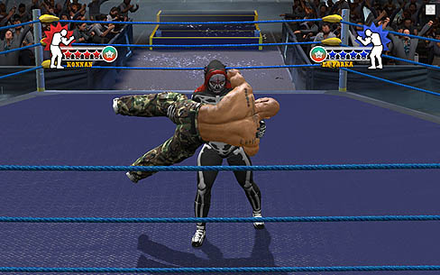 画像ギャラリー No.004のサムネイル画像 / メキシカンプロレスをフィーチャーしたスポーツアクション,「Lucha Libre AAA: 2011 Heroes del Ring」の北米発売は10月に