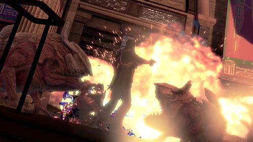 画像ギャラリー No.021のサムネイル画像 / E3 2011でプレイアブル展示された,「NeverDead」の常識を覆すゲームプレイはどうやって生まれたのか。ゲームクリエイターの話を聞いた