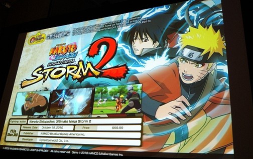 画像ギャラリー No.001のサムネイル画像 / ［GDC 2011］「日本のセルアニメは世界一だ！」サイバーコネクトツー松山 洋氏，「NARUTO−ナルト− 疾風伝 ナルティメットストーム2」で使われたこだわりのアニメ表現について語る