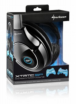 画像ギャラリー No.005のサムネイル画像 / SHARKOONのゲーマー向けヘッドセット「X-Tatic SP」「X-Tatic SX」が12月22日に国内発売。PS3やXbox 360にも対応