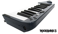 画像ギャラリー No.003のサムネイル画像 / ［E3 2010］新作音ゲー「Rock Band 3」では新楽器としてキーボードが追加。なんと最大7人までのプレイヤーが参加可能な大パーティゲームに進化