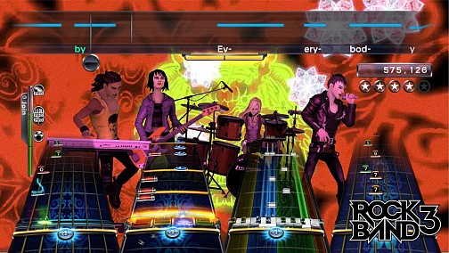画像ギャラリー No.006のサムネイル画像 / ［E3 2010］新作音ゲー「Rock Band 3」では新楽器としてキーボードが追加。なんと最大7人までのプレイヤーが参加可能な大パーティゲームに進化