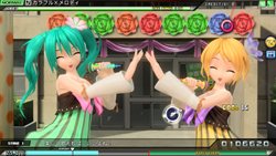 画像ギャラリー No.004のサムネイル画像 / 「初音ミク Project DIVA Arcade」の新バージョン「Version A」が本日より稼動。5曲の新曲追加に加え「コンテストモード」など新要素が登場