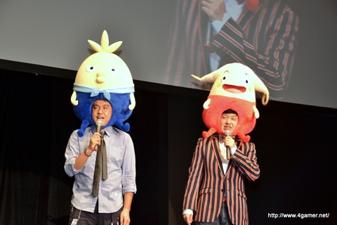 画像ギャラリー No.006のサムネイル画像 / PlayStation 3での実機デモやアメリカザリガニの漫才ライブで盛り上がった，LEVEL5 WORLD 2011の「二ノ国 白き聖灰の女王」ステージをレポート