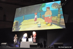 画像ギャラリー No.012のサムネイル画像 / PlayStation 3での実機デモやアメリカザリガニの漫才ライブで盛り上がった，LEVEL5 WORLD 2011の「二ノ国 白き聖灰の女王」ステージをレポート