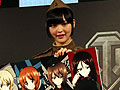 ［TGS 2013］ノンナ役の声優・上坂すみれさんが戦車に！「World of Tanks」×「ガールズ＆パンツァー」のコラボイベント「ロシア戦車は最高です！」レポート