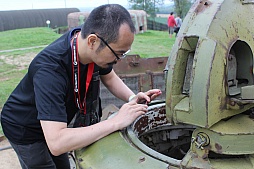 画像ギャラリー No.037のサムネイル画像 / パンツァー，フォー！　ミンスクで開催されたWargaming.net記念イベントの特別ムービー公開。撮影風景，動くIII号突撃砲のムービーなどを合わせて掲載
