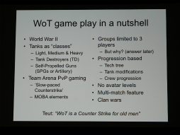 画像ギャラリー No.010のサムネイル画像 / ［GDC 2014］Ubisoftのオンラインゲーム担当者が分析する「World of Tanks」成功の秘密とは？　「World of Tanks: An Outsider's Analysis」をレポート