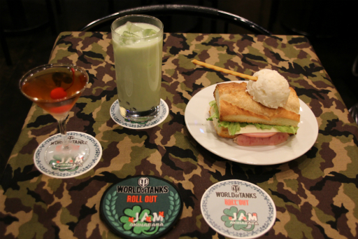 画像ギャラリー No.003のサムネイル画像 / 「World of Tanks」と秋葉原のメイドカフェによるタイアップイベント「WoT 総占拠」がスタート。トップを飾る「JAM AKIHABARA」のコラボメニューを紹介