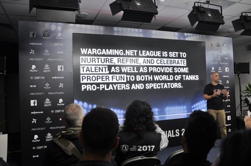 画像ギャラリー No.005のサムネイル画像 / 「World of Tanks」の世界大会決勝戦，The Grand Finals 2017のプレスカンファレンスをレポート。9.19アップデートでランク戦が実装