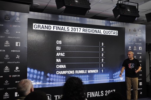 画像ギャラリー No.009のサムネイル画像 / 「World of Tanks」の世界大会決勝戦，The Grand Finals 2017のプレスカンファレンスをレポート。9.19アップデートでランク戦が実装