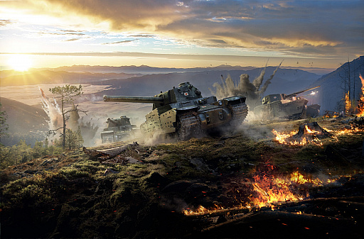 画像ギャラリー No.028のサムネイル画像 / 【PR】オンラインタンクバトル「World of Tanks」。マッチングシステムの大改修やランク戦の実装など,より遊びやすくなった戦車の世界に飛び出そう
