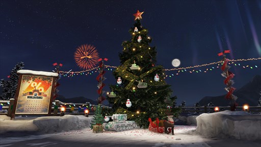 画像ギャラリー No.001のサムネイル画像 / 「World of Tanks」，全プラットフォームで内容の異なるホリデーイベント開催