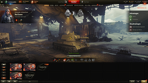 画像ギャラリー No.003のサムネイル画像 / 「World of Tanks」のバトルロイヤルイベント「Steel Hunter」が開催中。唯一の勝者を目指して，大砲を撃ちまくったり隠れたりしよう