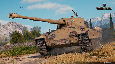 画像ギャラリー No.002のサムネイル画像 / 「World of Tanks」の最新アップデートでイタリア軍重戦車が登場。Twitchでのキャンペーンも実施