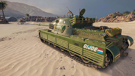 画像ギャラリー No.001のサムネイル画像 / 「World of Tanks」,人気コンテンツ“G.I. JOE”とのコラボを開始。特別な3Dスタイルや,Amazon Prime Gaming会員限定の戦車長が登場