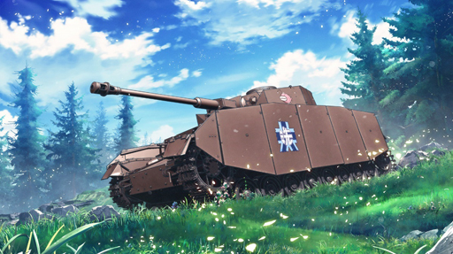 画像ギャラリー No.001のサムネイル画像 / 「World of Tanks」と“ガールズ＆パンツァー 最終章”とのコラボが開始。あんこうチームのエンブレム付きIV号戦車H型とメンバーが登場