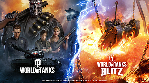 画像ギャラリー No.015のサムネイル画像 / 「World of Tanks」と「World of Tanks Blitz」で，映画“ターミネーター2”とのコラボイベント開始。最新トレイラー公開