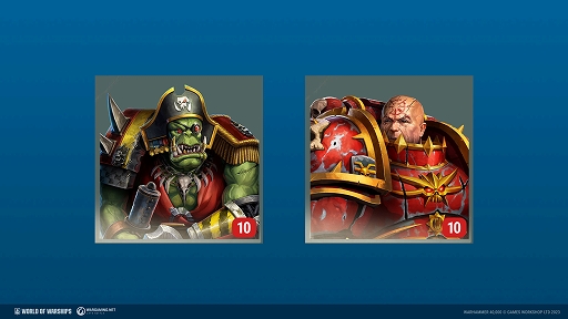 画像ギャラリー No.007のサムネイル画像 / 「World of Tanks」「World of Warships」シリーズ，“Warhammer 40,000”にフィーチャーした期間限定ゲーム内キャンペーンを開催