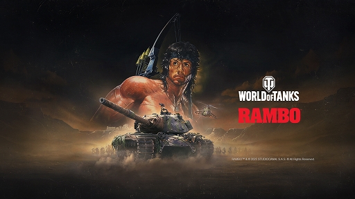 画像ギャラリー No.001のサムネイル画像 / 「World of Tanks」×映画「ランボー」3部作，スペシャルコラボを1月16日より開催。ジョン・ランボーら5人のキャラクターが登場