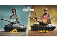 「World of Tanks」，Lara CroftとDuke Nukemが参戦するコラボ・バトルパス「ヒーローの軌跡」を7月10日から開催