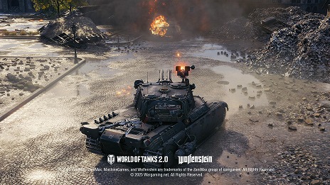 画像ギャラリー No.010のサムネイル画像 / 「World of Tanks」×「Wolfenstein」コラボを10月2日から開催。B.J.ブラスコヴィッチをはじめレジスタンスチームが登場