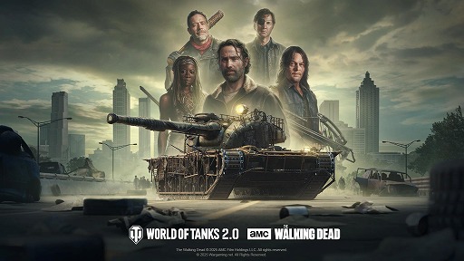 画像ギャラリー No.001のサムネイル画像 / 「World of Tanks」×「ウォーキング・デッド」コラボを11月6日から開催。搭乗員としてリック，ニーガン，ダリル，ミショーン，総督が参戦