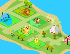 画像ギャラリー No.003のサムネイル画像 / 「ZOO☆Worldモバイル」，GREEでβサービスがスタート