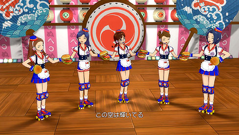 画像ギャラリー No.027のサムネイル画像 / 「アイドルマスター2」のDLC第3弾「カタログ第03号」は，2011年4月28日に配信開始。新楽曲「愛 LIKE ハンバーガー」を収めたプロモーションムービーも掲載