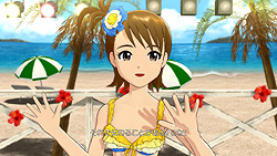 画像ギャラリー No.038のサムネイル画像 / 「アイドルマスター2」のDLC第5弾となる「カタログ第05号」は，2011年7月1日に配信開始。夏は水着でラブミサイルを全弾発射。プロモーションムービーも掲載