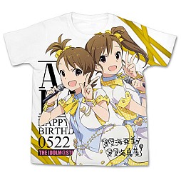 画像ギャラリー No.001のサムネイル画像 / 「アイマス」,“双海亜美&真美”の誕生日を記念したTシャツが発売決定に