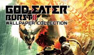 画像ギャラリー No.001のサムネイル画像 / 「GOD EATER BURST」，iPhone向けの壁紙が登場