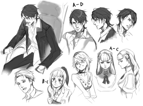 画像ギャラリー No.003のサムネイル画像 / 「カルネージハート エクサ」の公式サイトに設定資料を閲覧できる「ギャラリーコーナー」が，9月9日登場。掲載される3点のラフ画を先行公開	