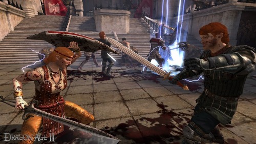 画像ギャラリー No.003のサムネイル画像 / 「Dragon Age 2」，新コンパニオン“Aveline Vallen”の情報が公開に。Kirkwallの地を悪から守るために立ち上がった女戦士だ