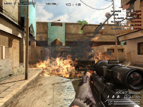 画像ギャラリー No.001のサムネイル画像 / 韓国で開発中のオンラインFPS,「Soldier of Fortune Online」のムービー2本を4Gamerに掲載。激しい残酷描写は,どこまで再現されたのか
