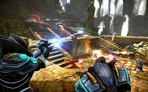 画像ギャラリー No.001のサムネイル画像 / 懐かしの「Nexuiz」が「CryENGINE 3」でリメイク。2010年冬にPlayStation NetworkとXbox Liveで配信予定