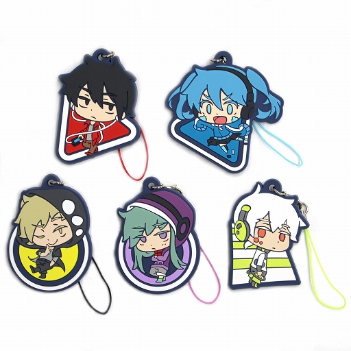 画像ギャラリー No.001のサムネイル画像 / 「カゲロウプロジェクト」のラバーストラップ全5種がクレーンゲーム用景品に