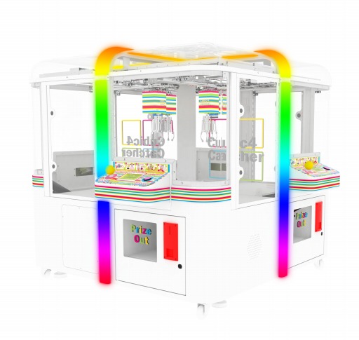 画像ギャラリー No.002のサムネイル画像 / 低年齢層向けクレーンゲーム「Cubic4 Catcher」が稼動開始。低い視点が特徴